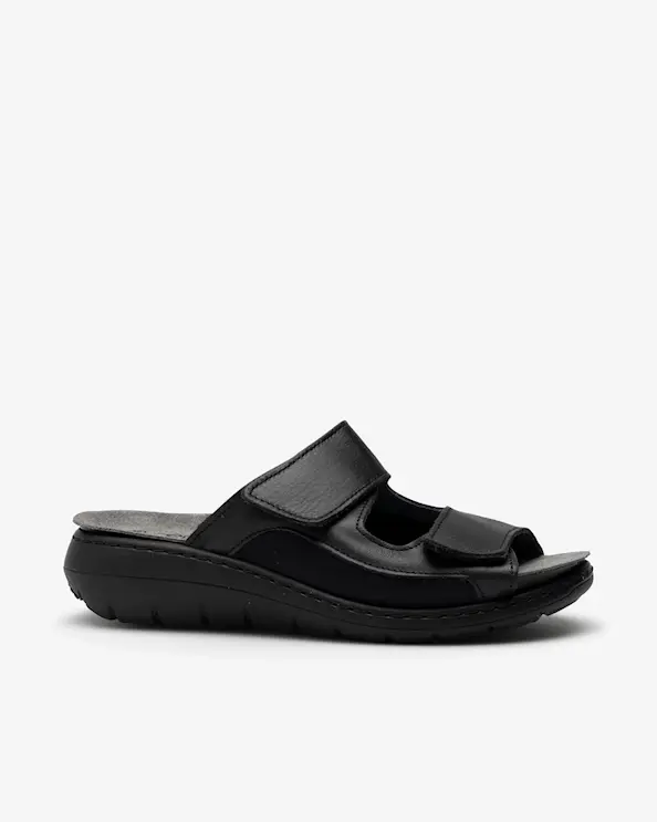 Embla 2297 Damesandaler Ergoflex Svart