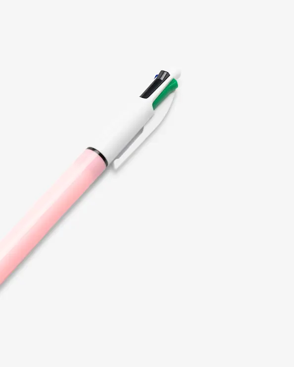 Multipen 4 farver Lyserød