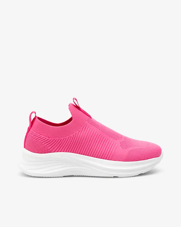 Beez Remedy Sneaker Slip-on Dark Pink