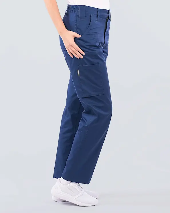 Almedahls Navy Blå Bukser Dame