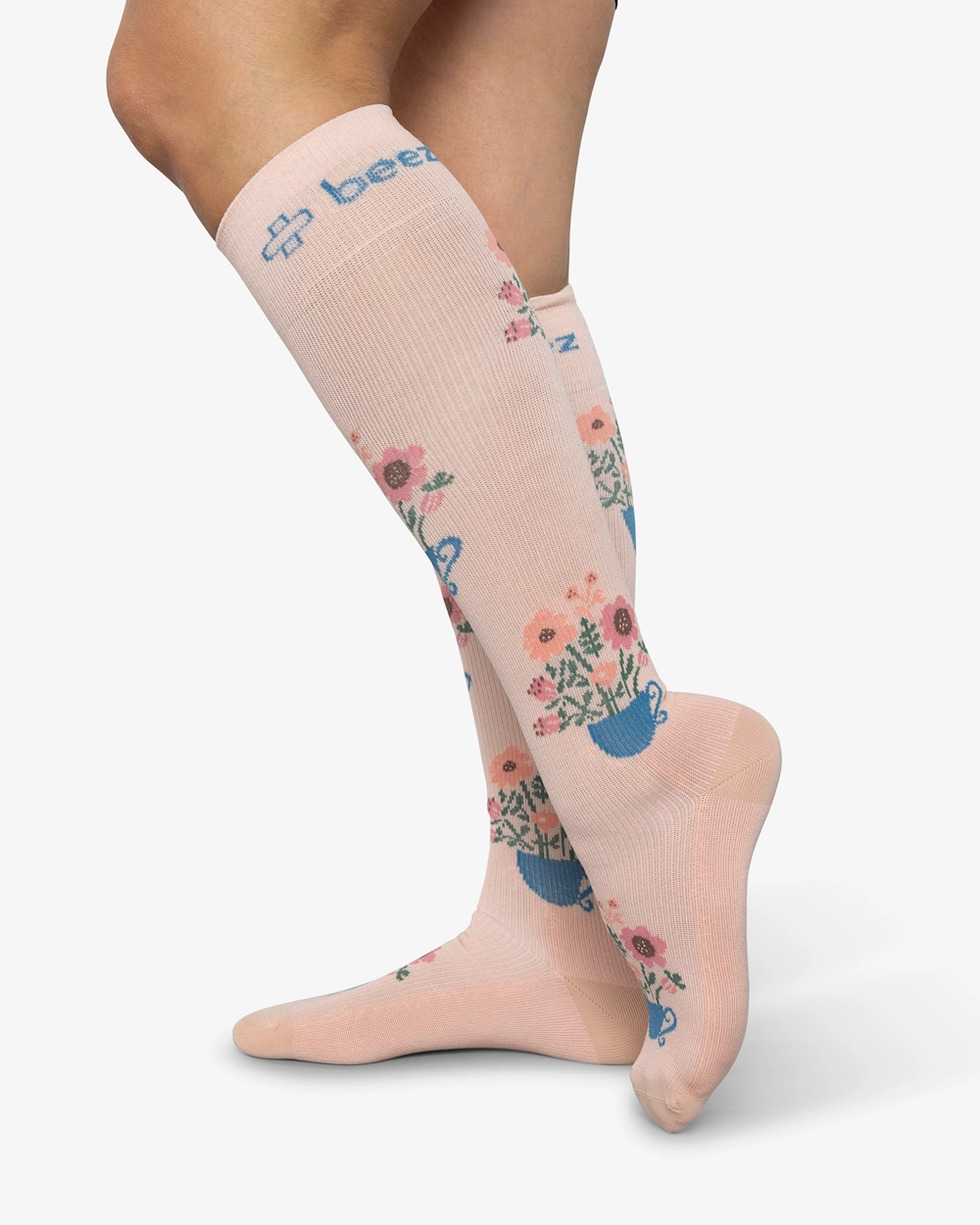 Beez Støttestrømpe Belle Rosa