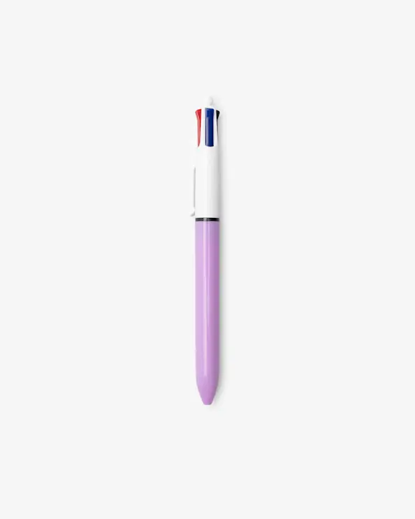 Multipen 4 farver Lilla