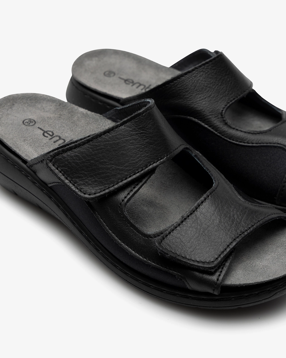 Embla 2297 Ergoflex Sandal Svart