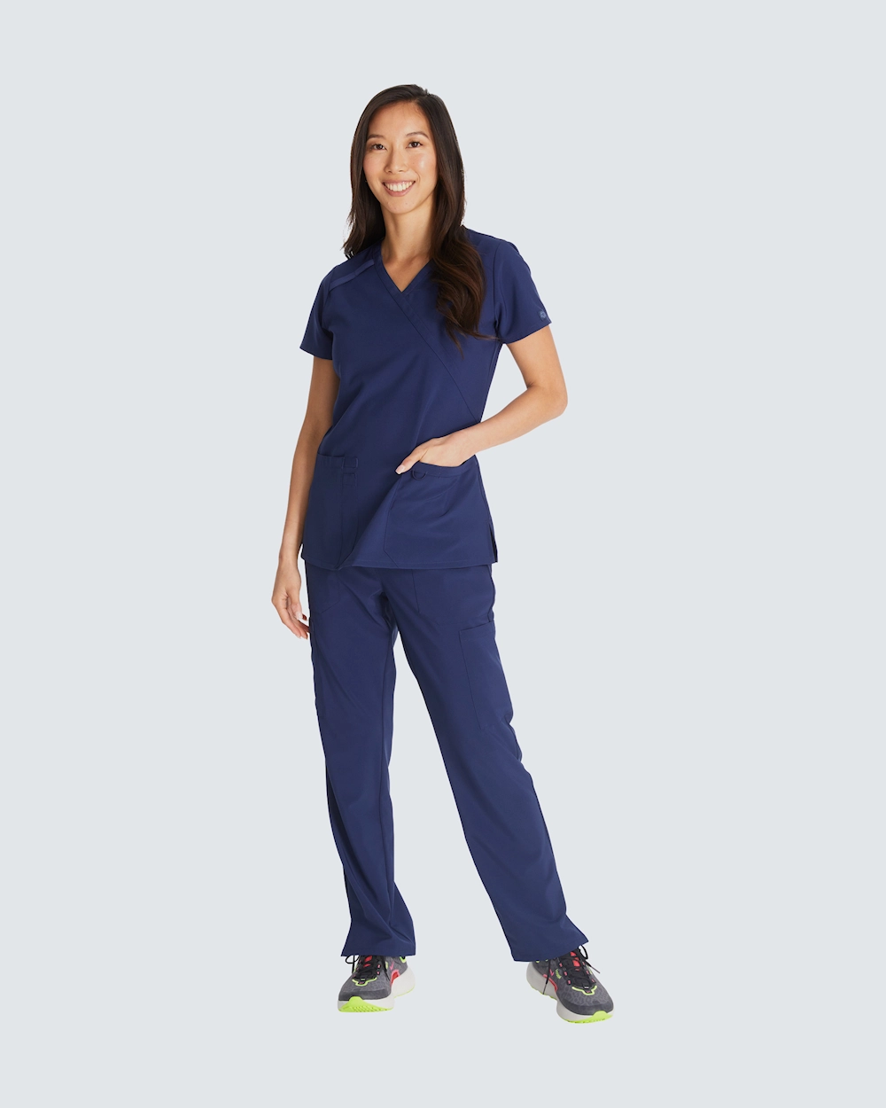 Dickies Mock Wrap Top Marin