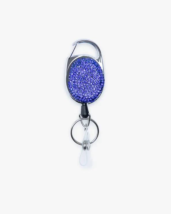 Jojo Korthållare Glitter Blå