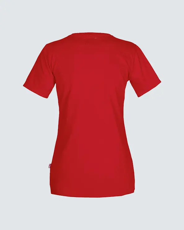 South West Helmi Röd T-shirt Dam