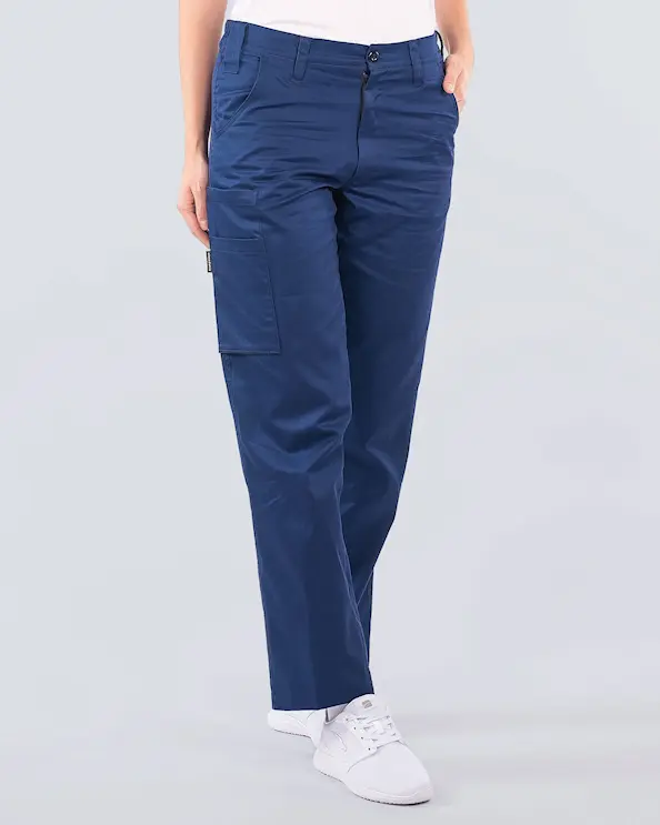 Almedahls Navy Blå Bukser Dame