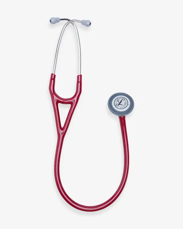 Littmann Master Cardiology Stetoskop Mørkerød/Rustfrit Stål