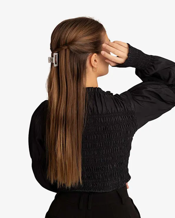 Léonie Hårspænde Mini 2-pak Grå