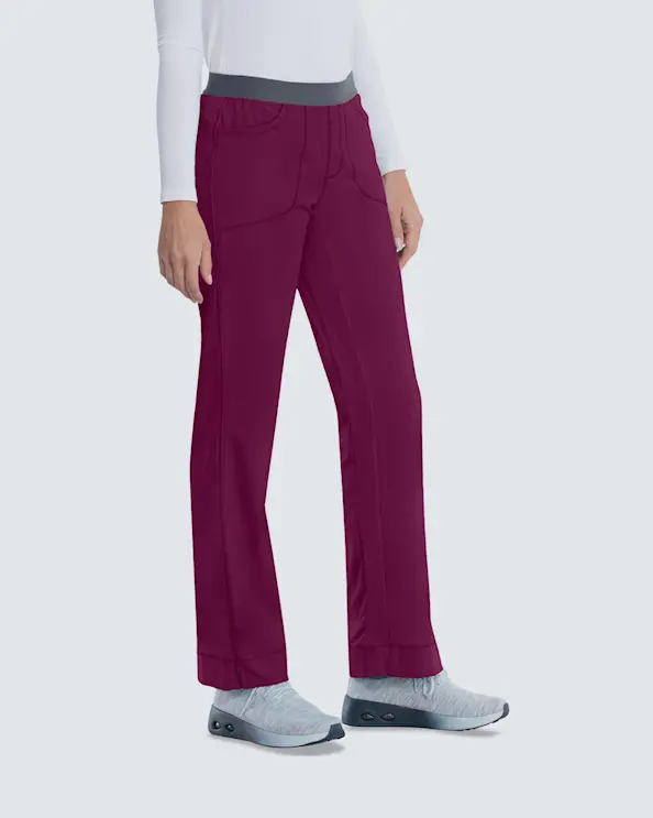 Infinity Työhousut Pull-on Slim Burgundy
