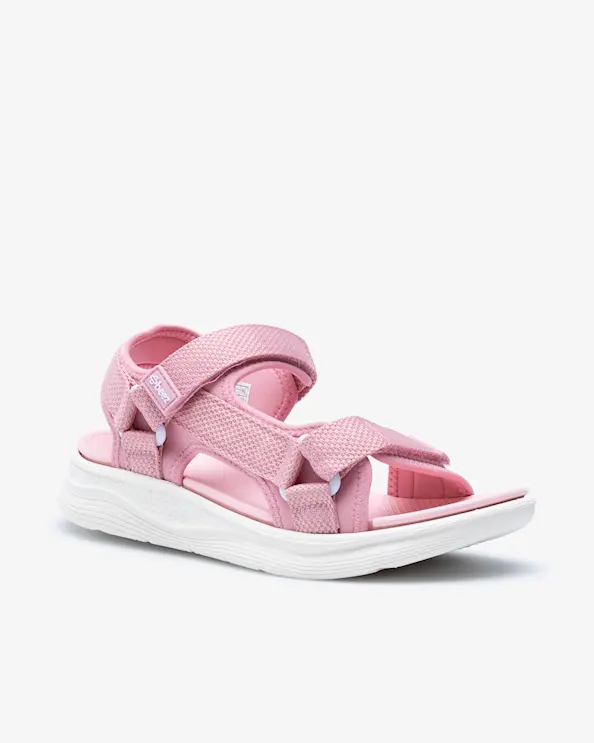 Beez Zen Velcro Sandal Pink