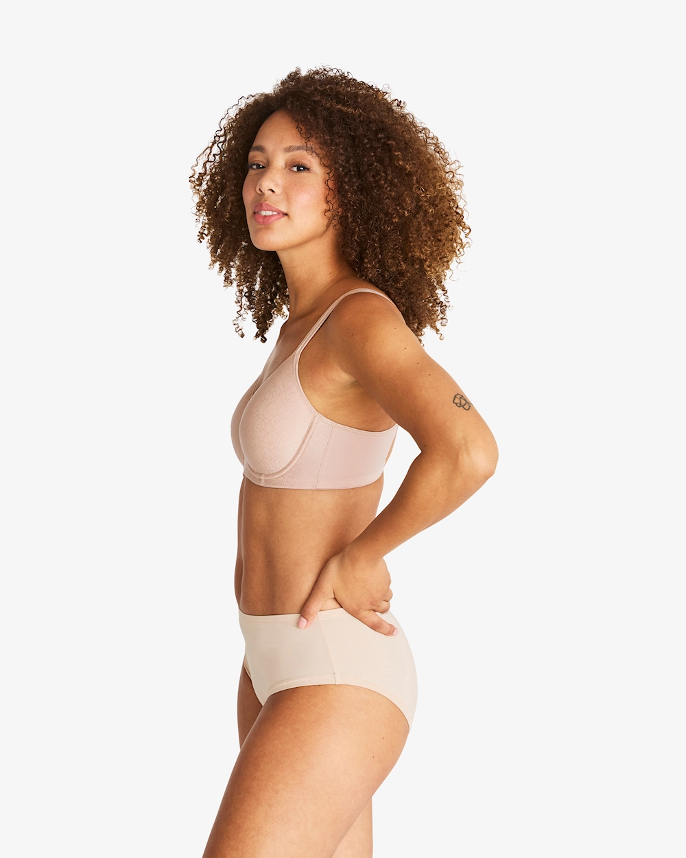 Swegmark Essence Midi Briefs Beige