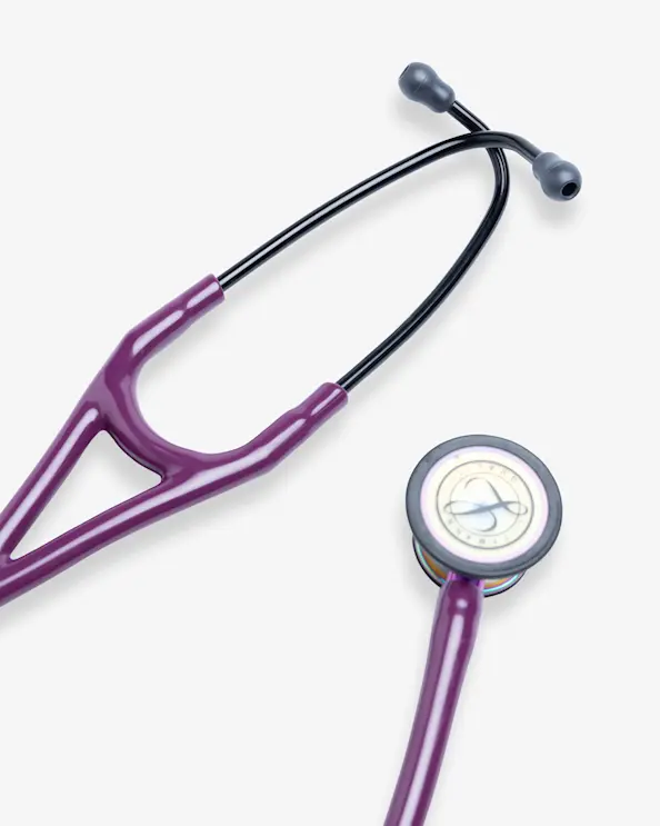 Littmann Cardiology IV stetoskop plommefarget/regnbue/lilla