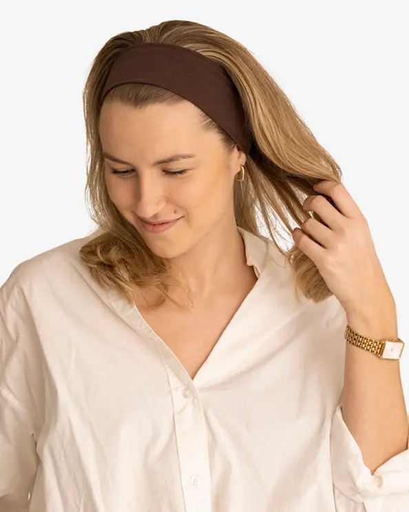 Léonie Hårband   Choklad