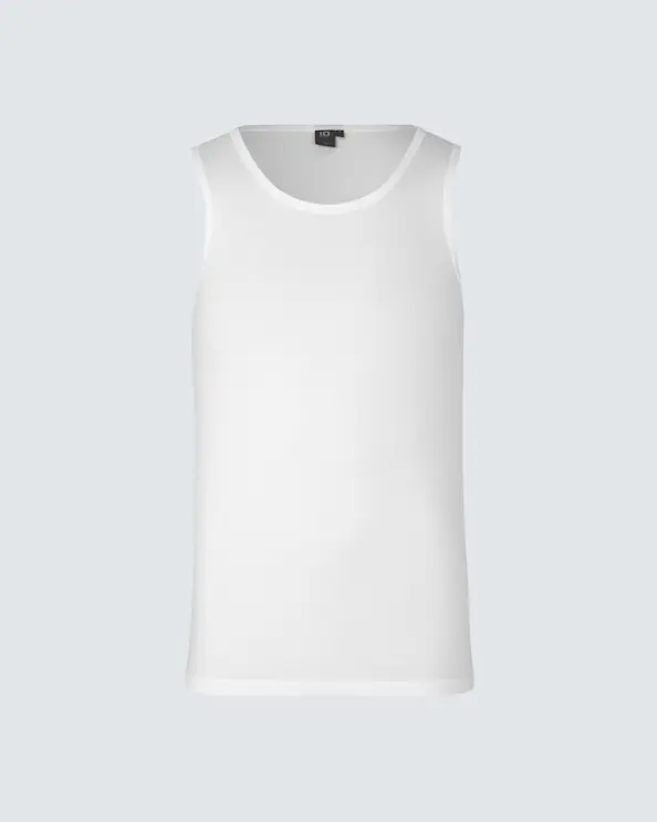ID Identity Tanktop Herr  Vit