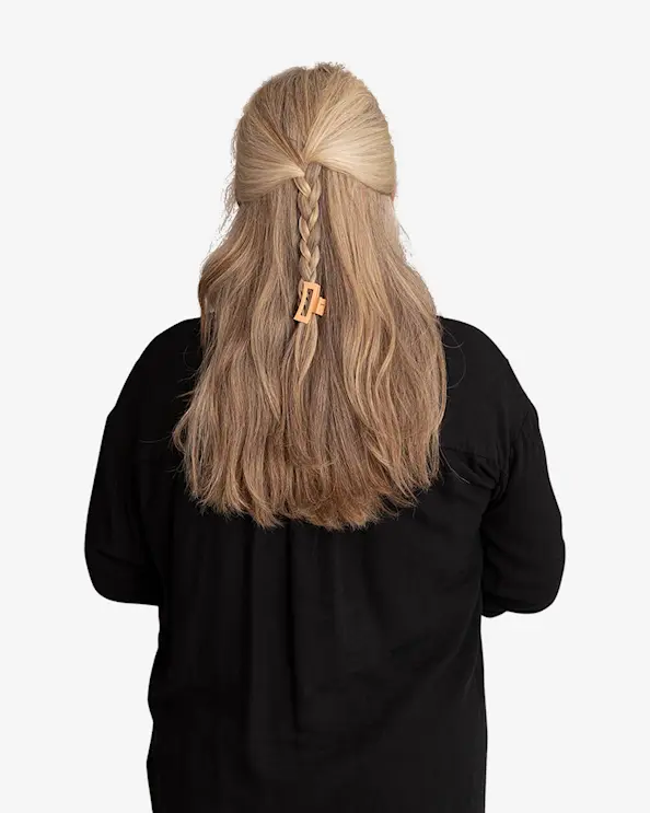 Léonie Hårspænde Mini 2-pak Orange
