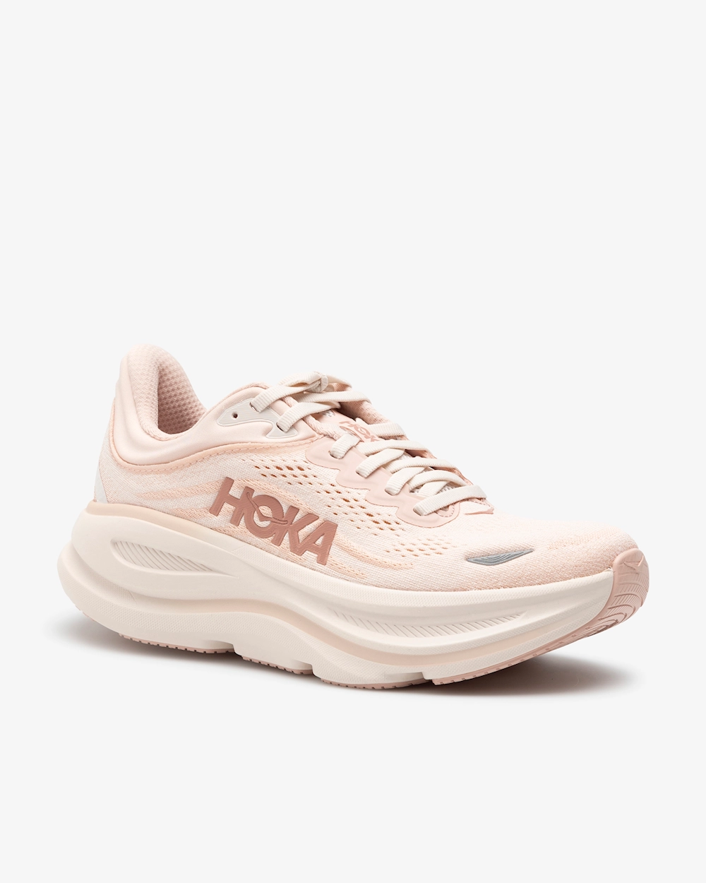 Hoka W Bondi 9 Joggesko Rose Latte/Rose Cream