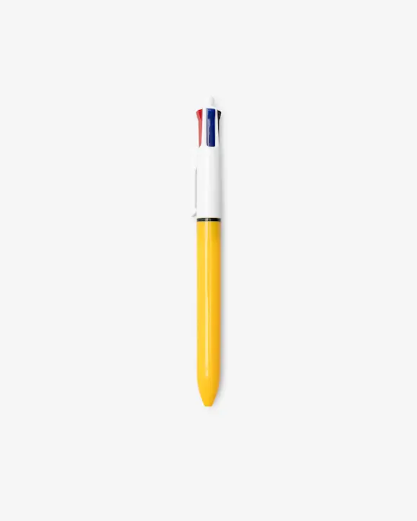 Multipen 4 farver Gul