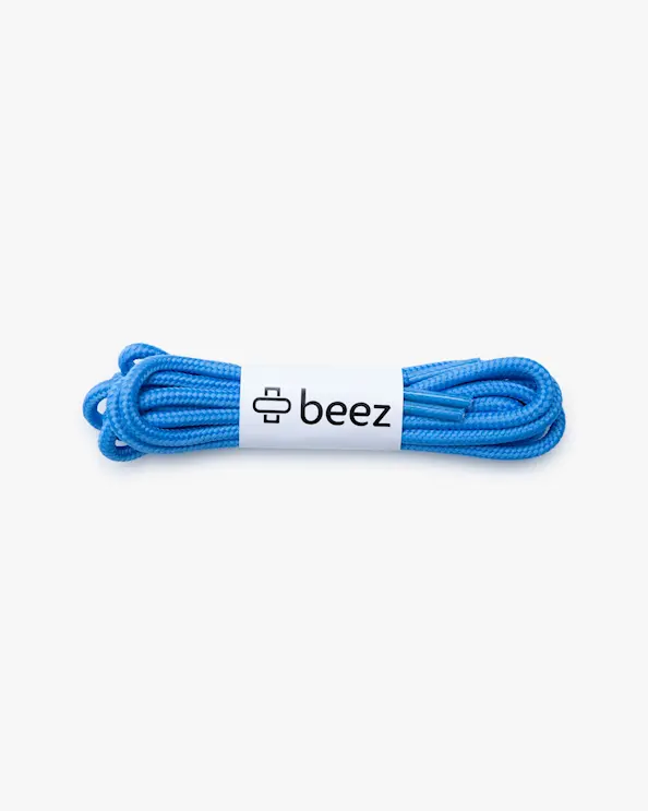 Beez Snørebånd Lyseblå