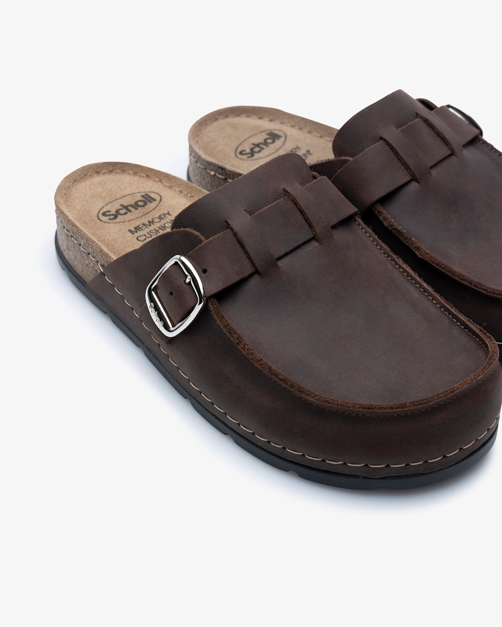 Scholl Bora Moccasin Mørkebrun