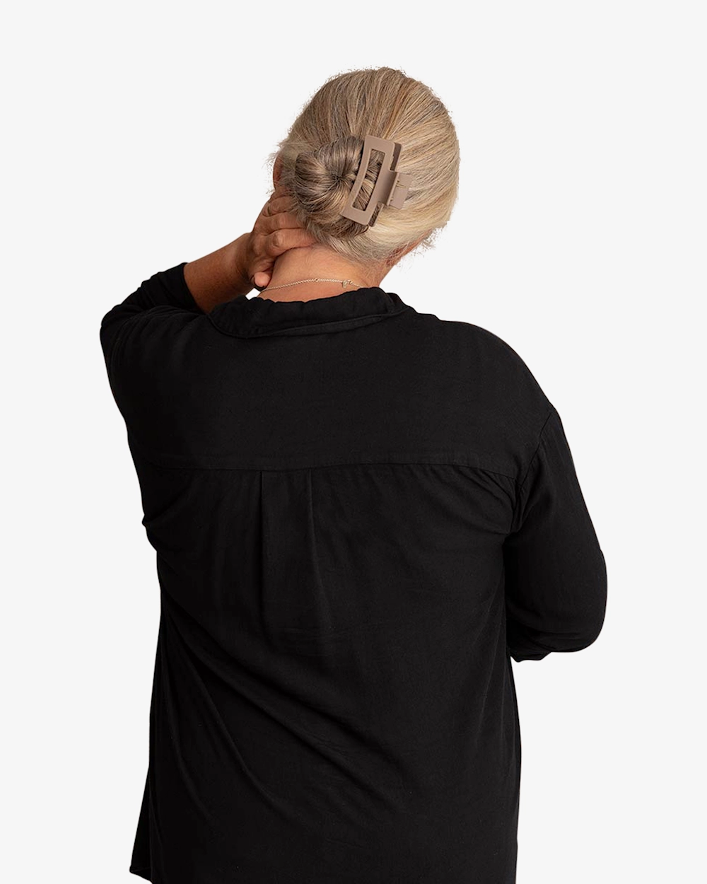 Léonie Hårspænde Medium Beige