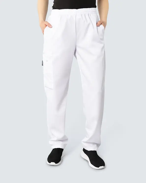 Almedahls Valkoinen Resorihousut Tencel Unisex