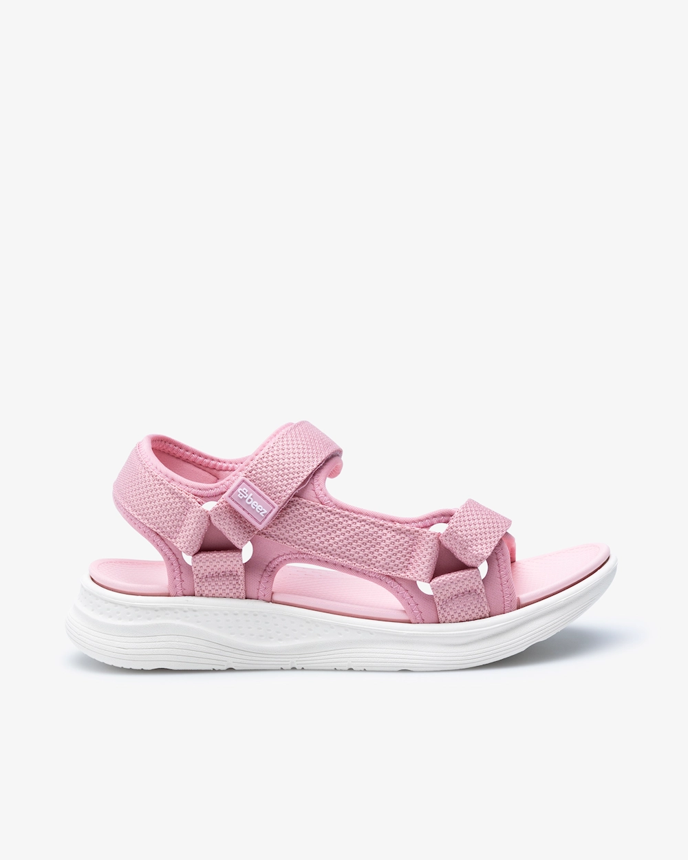 Beez Zen Velcro Sandal  Rosa