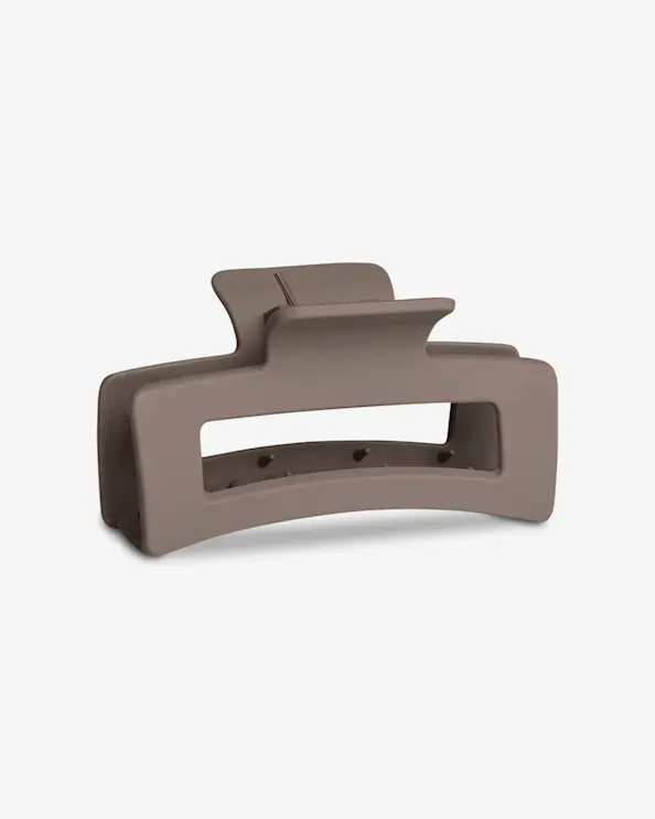 Léonie Hårklämma Large  Taupe