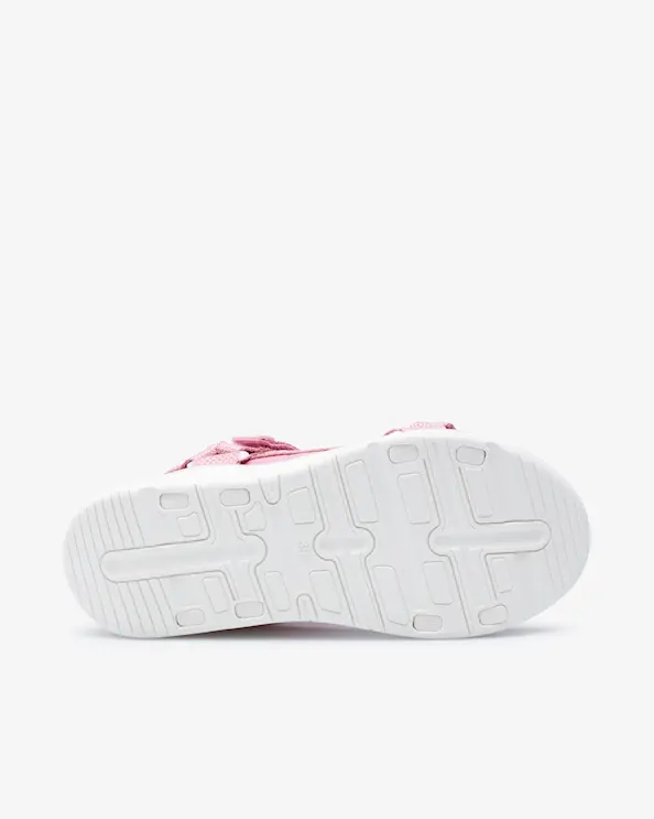 Beez Zen Velcro Sandal Pink