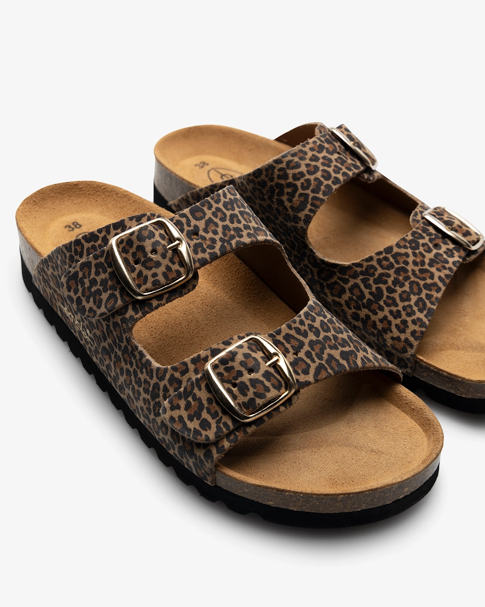 Embla 2736 Damesandal Airbed Leopard