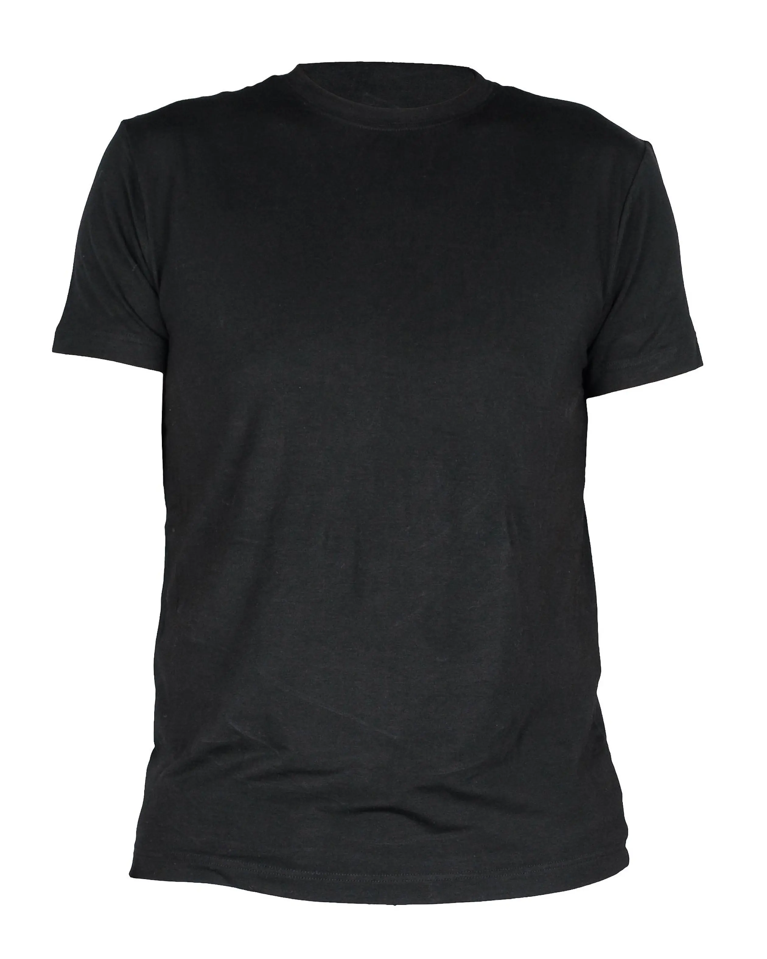 T-shirt, herre, i rund sort | Køb color4care