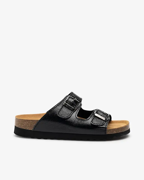Embla 2736 Airbed Sandal Svart Lack