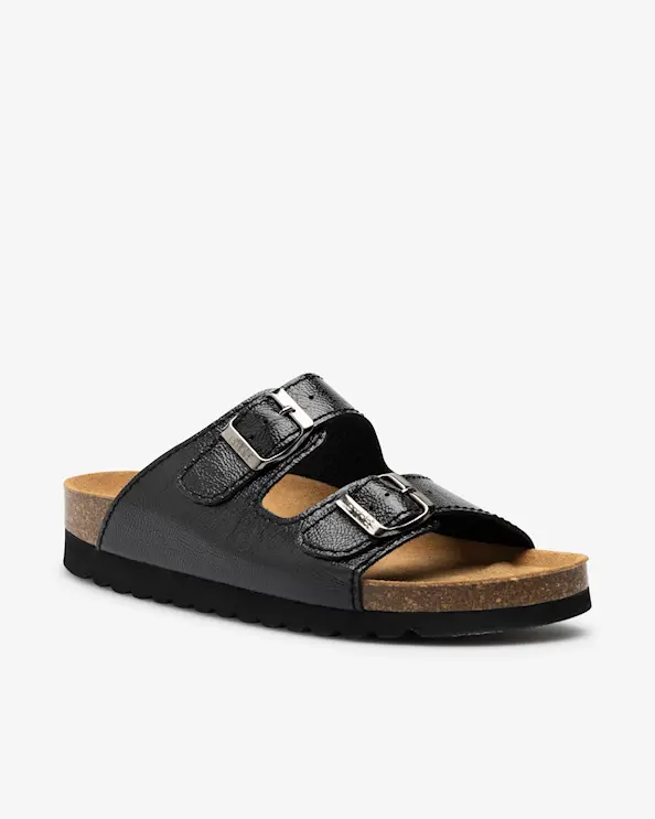 Embla 2736 Airbed Sandal Svart Lack