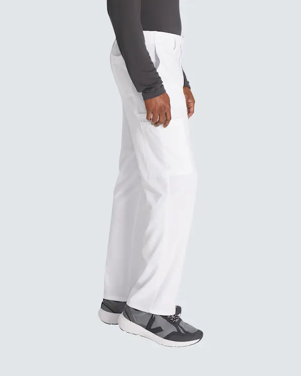 Dickies Miesten Työhousut Joustinnauha ja napitus Valkoinen