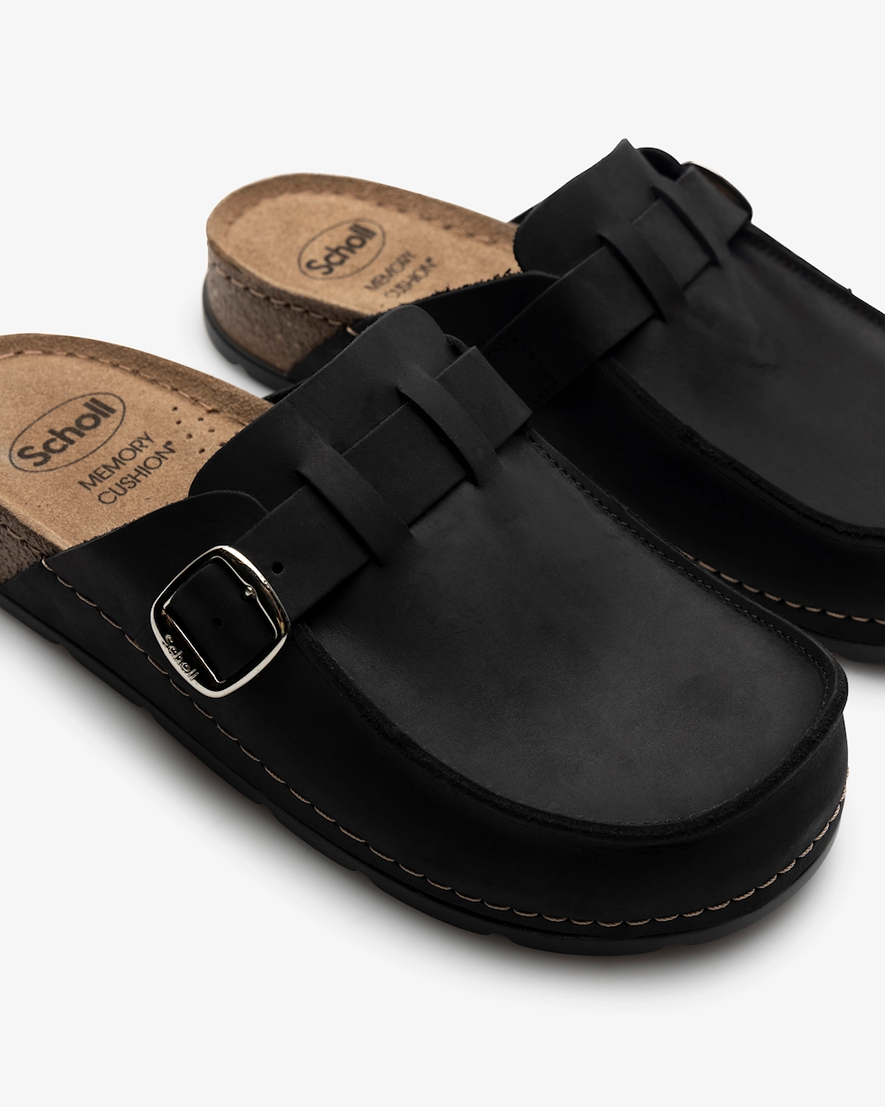 Scholl Bora Moccasin Sort