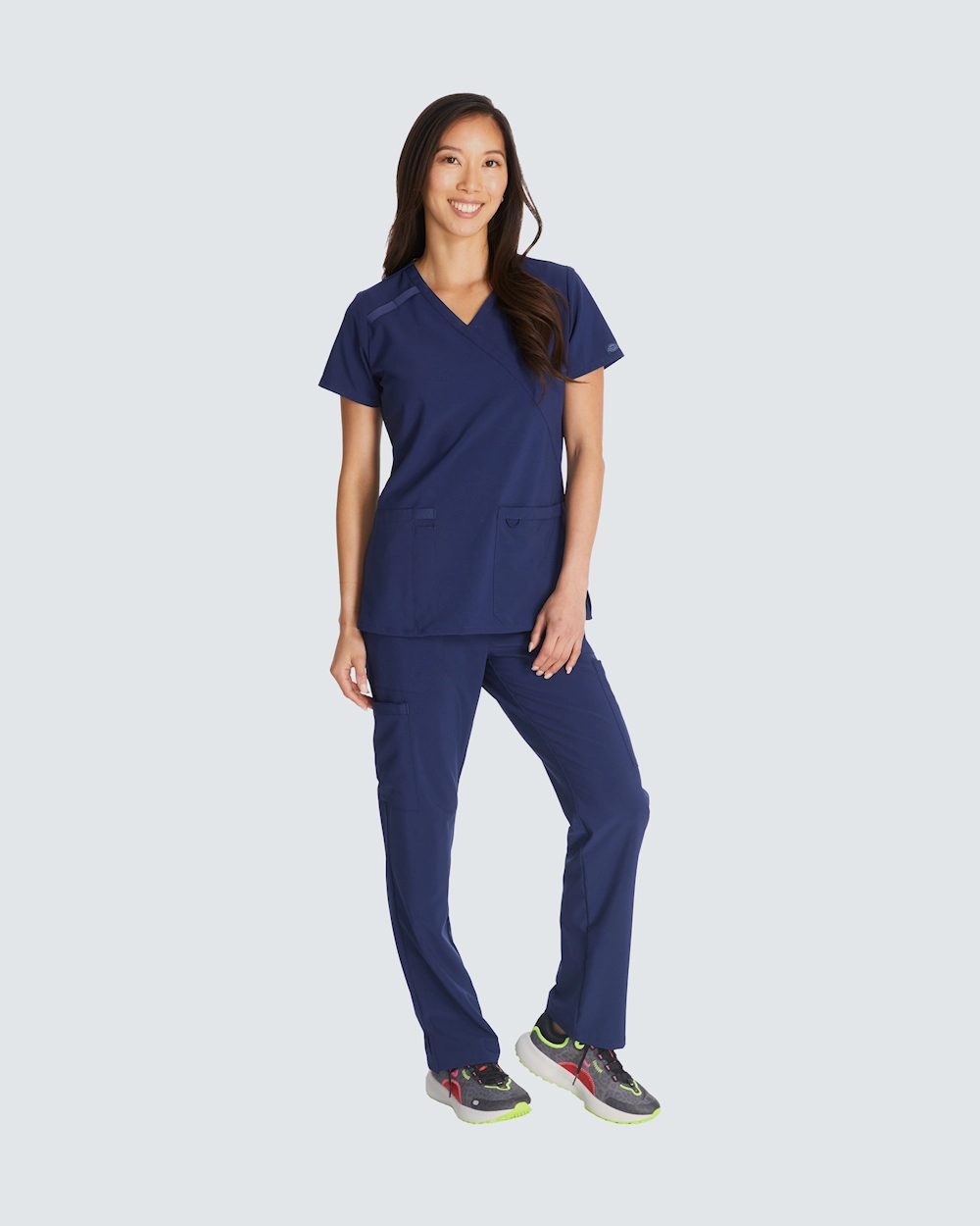 Dickies Mock Wrap Top Marin