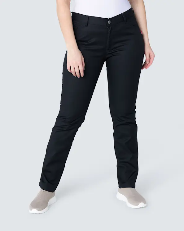 South West Nova Sort Slim-fit Bukser Dame