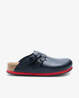 Birkenstock Professional Kay Sandal Smal Svart, Röd Sula