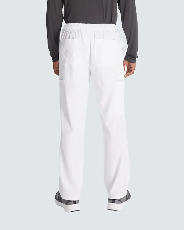 Dickies Miesten Työhousut Joustinnauha ja napitus Valkoinen