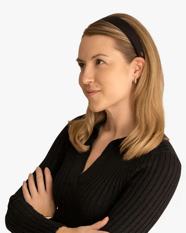 Léonie Diadem Svart