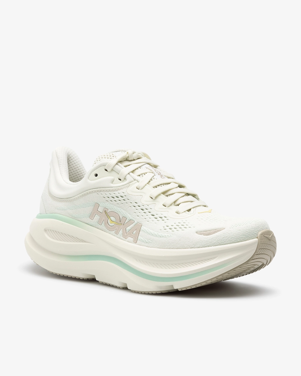 Hoka W Bondi 9 Joggesko Truffle Salt/Sea Glass