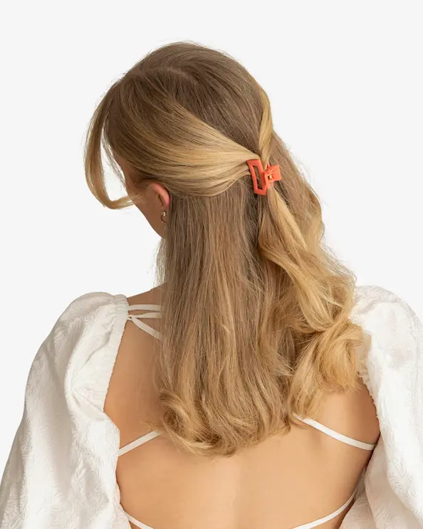 Léonie Hårspænde Mini 2-pak Coral