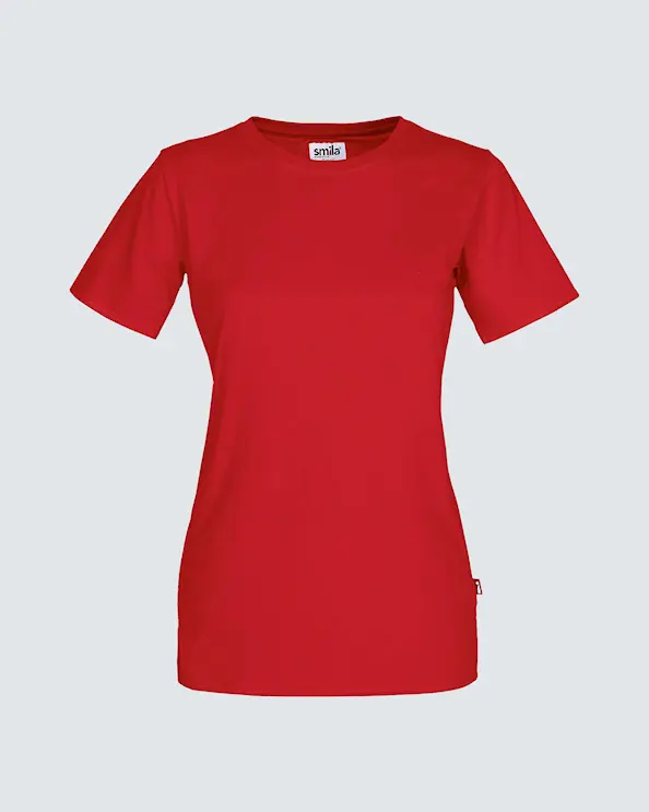 South West Helmi Röd T-shirt Dam