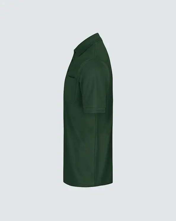 PRO Wear Piké med lomme til herrer Mørkegrøn