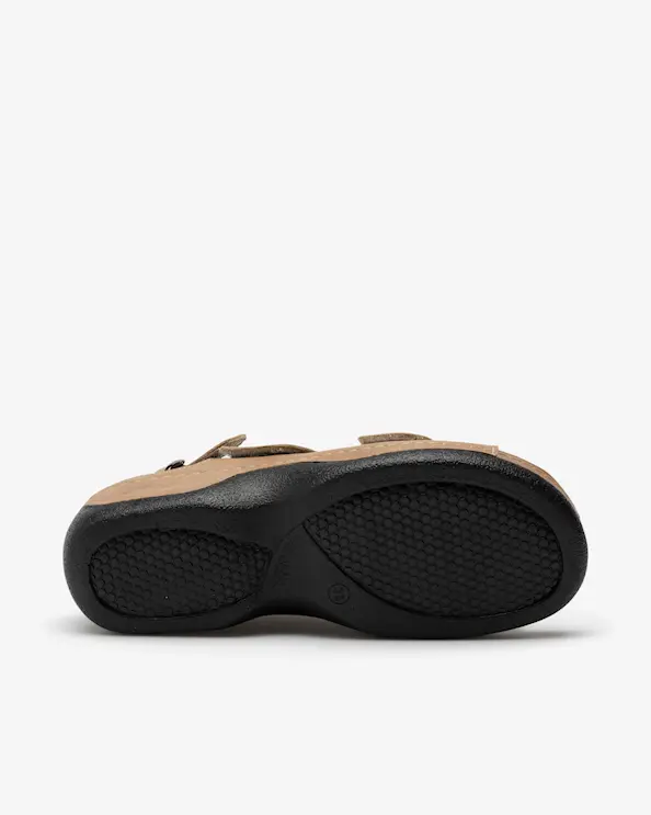 Embla 2215 Ergoflex Sandal Beige