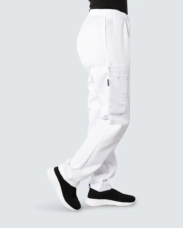 Almedahls Valkoinen Resorihousut Tencel Unisex