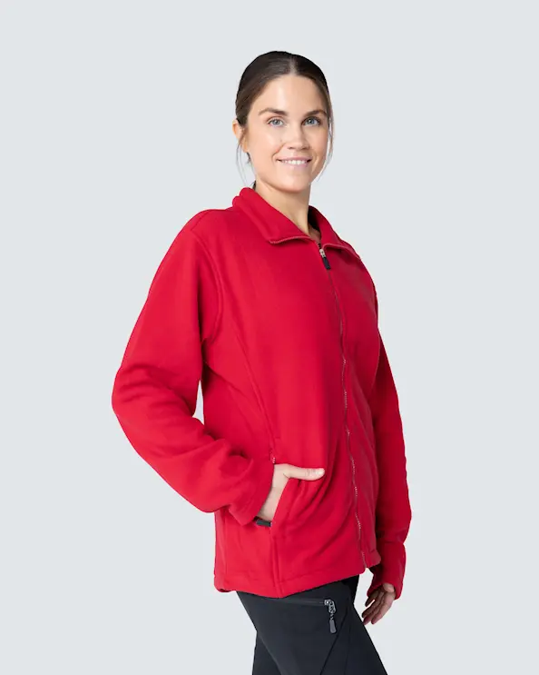 South West Fleecejakke Dawson Rød Unisex