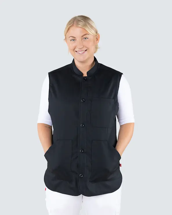 Segers Väst Unisex Svart