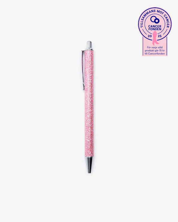 Bläckpenna Glitter Rosa