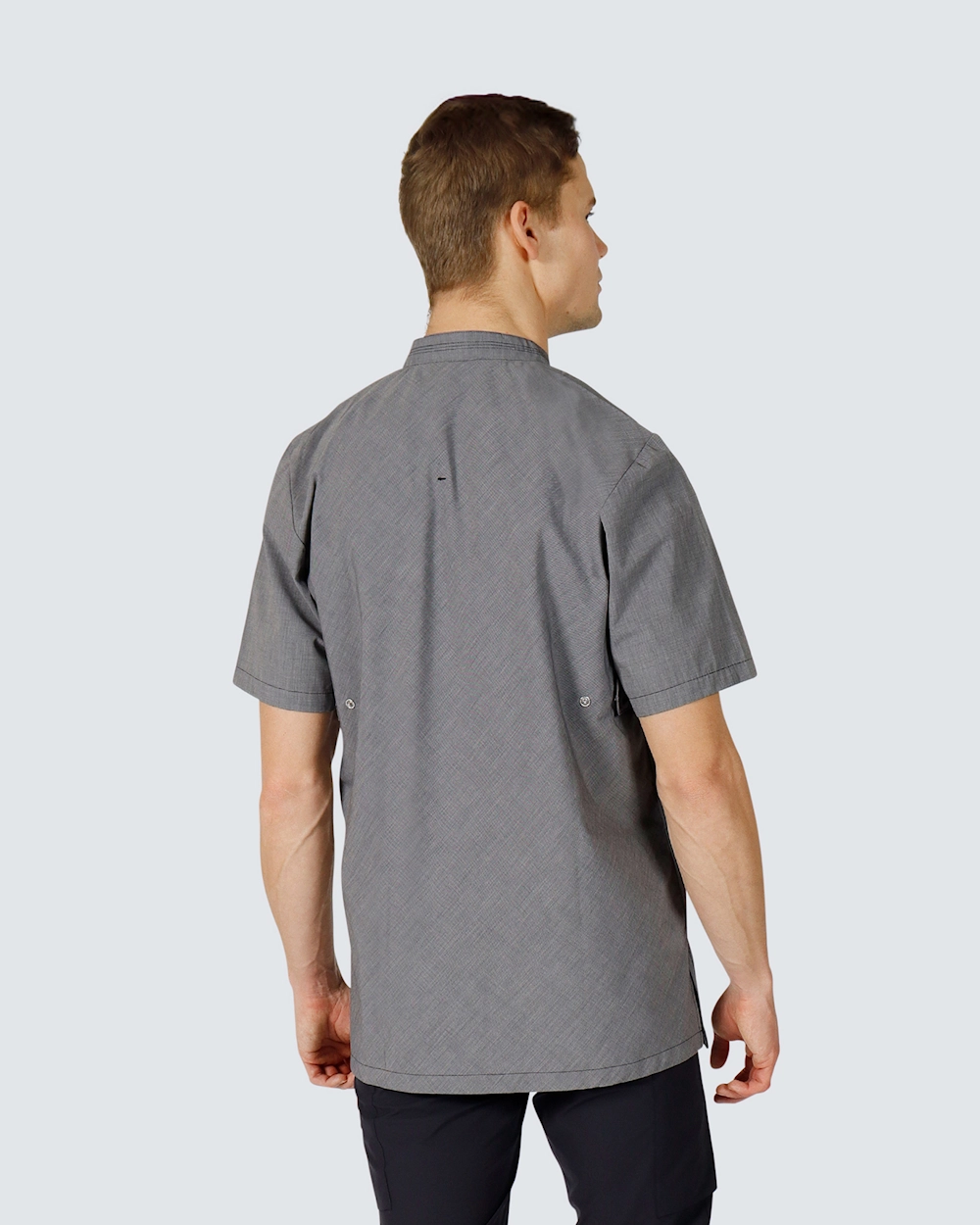Nybo Nature Mørkegrå Tunika med Knapper Unisex